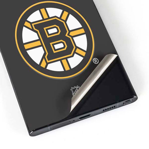 NHL Boston Bruins Solid Background Galaxy S25 Ultra Skin